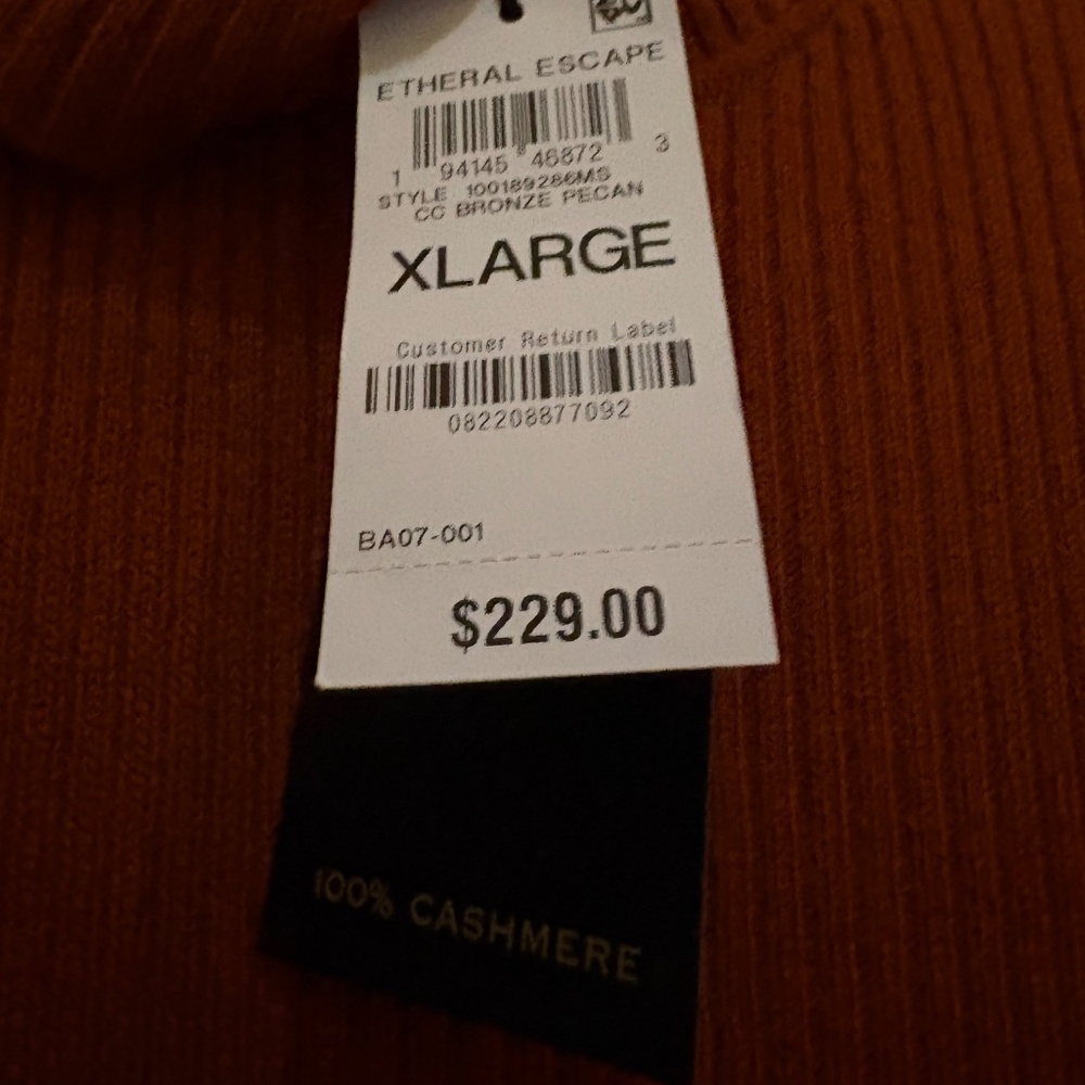 Charter Club Luxury Cashmere Sweater Dress NWT - Picture 5 of 5